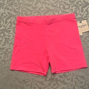 New Arizona Girls Bike Shorts Pink Size M(10/12)